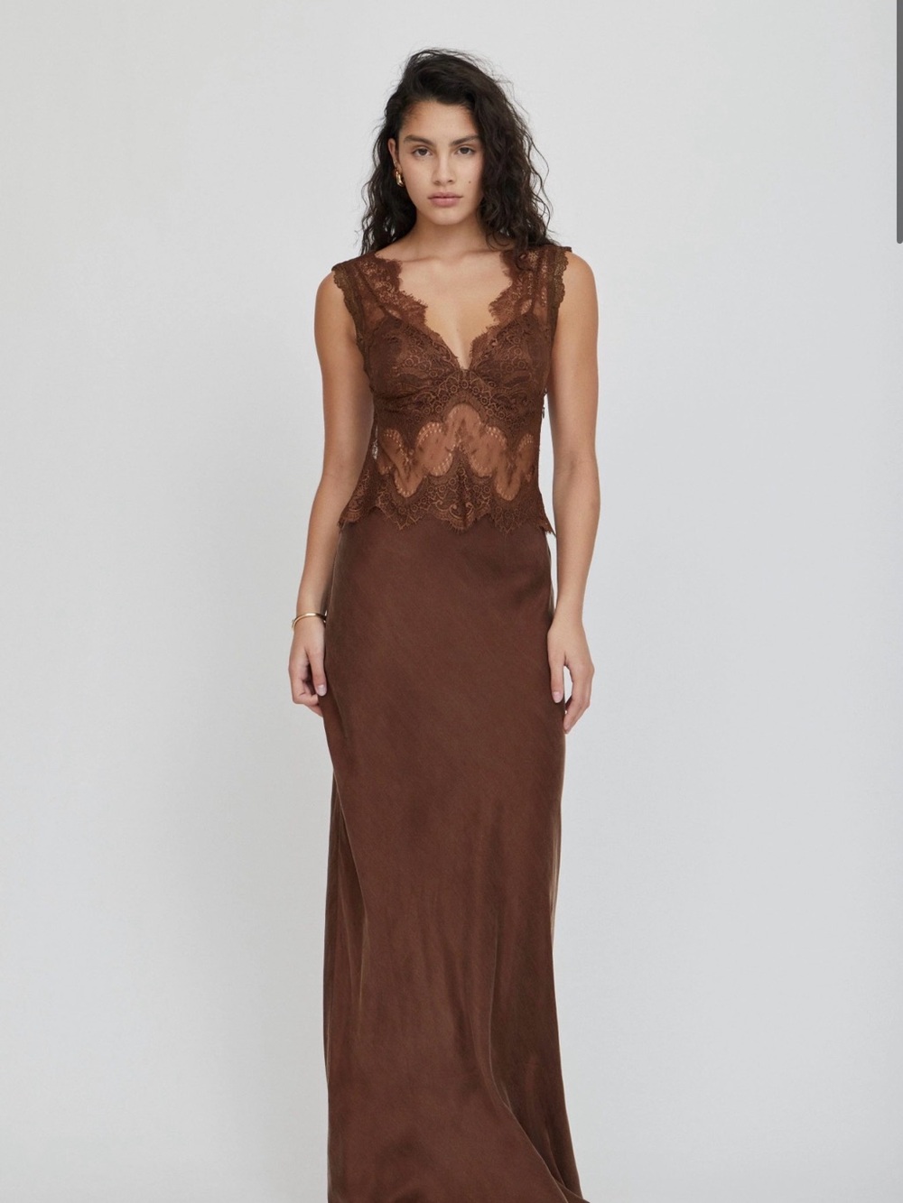 Third Form VISIONS LACE FLOOR LENGTH DRESS